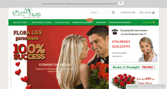 Desktop Screenshot of floralux.ro